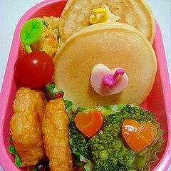 簡単キャラ弁 ミッキーパンケーキのお弁当 レシピ 作り方 By Cherry05 楽天レシピ 簡単キャラ弁 ミッキーパンケーキのお弁当 レシピ 作り方 By Cherry05 楽天レシピ